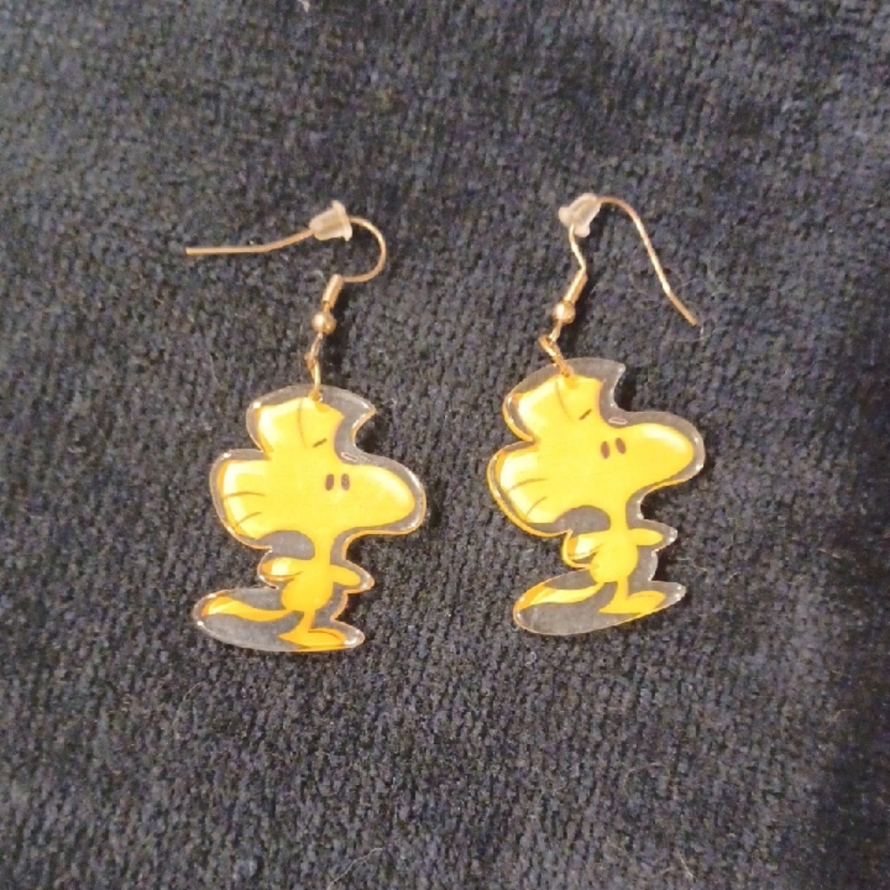 Peanuts Woodstock Earrings